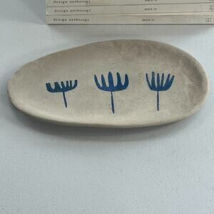 Art Studio Pottery Catch All Trinket Tray Modern Minimalist Unique